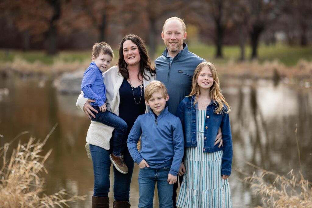 Dr. Michael McKay's with his family
