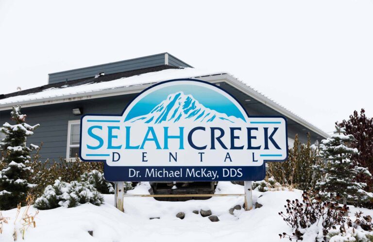 exterior sign of Selah Creek Dental